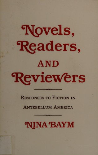 Cover of Novels, readers, and reviewers