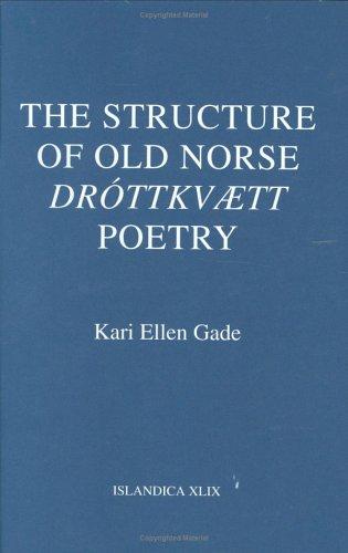 Cover of The structure of Old Norse Dróttkvætt poetry