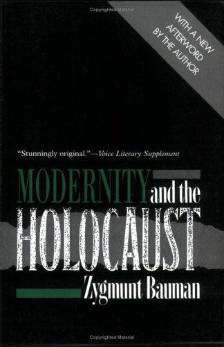 Cover of Modernity and the Holocaust