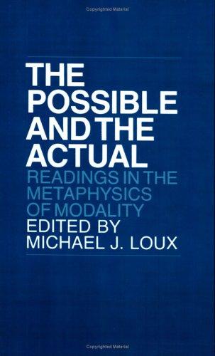 Cover of The Possible and the Actual