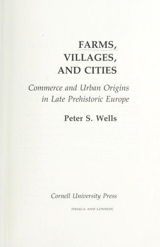 Cover of Farms, villages, and cities