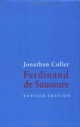 Cover of Ferdinand de Saussure