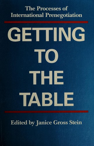 Cover of Getting to the table