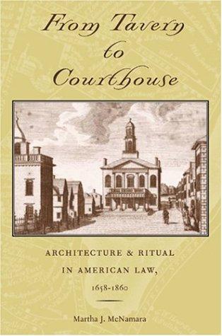 Cover of From Tavern to Courthouse
