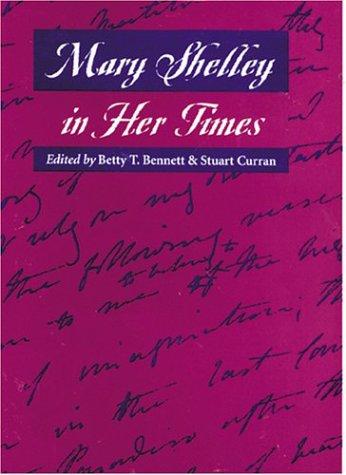 Cover of Mary Shelley in Her Times