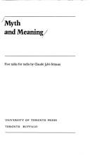 Cover of Myth and Meaning: Five Talks for Radio