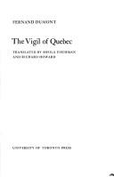 Cover of The vigil of Quebec