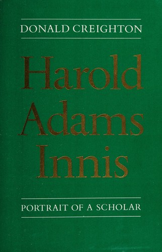 Cover of Harold Adams Innis