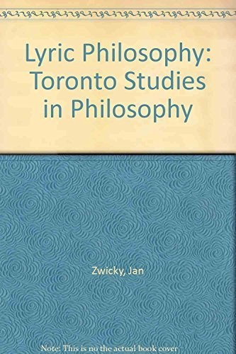 Cover of Lyric philosophy
