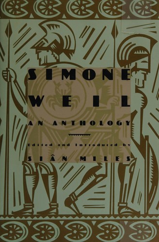 Cover of Simone Weil, an anthology