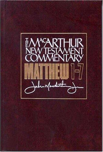 Cover of Matthew 1-7
