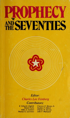 Cover of Prophecy and the seventies