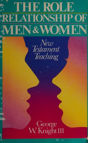 Cover of The role relationship of men and women