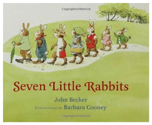 Cover of Seven little rabbits