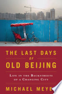 Cover of The Last Days of Old Beijing