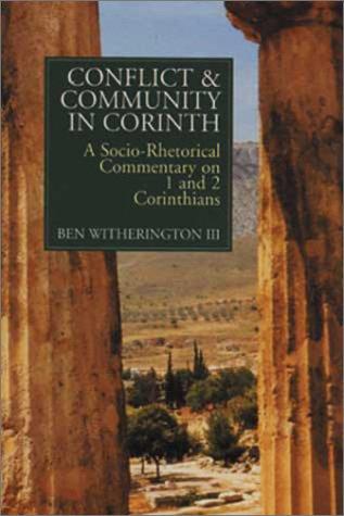Cover of Conflict and community in Corinth