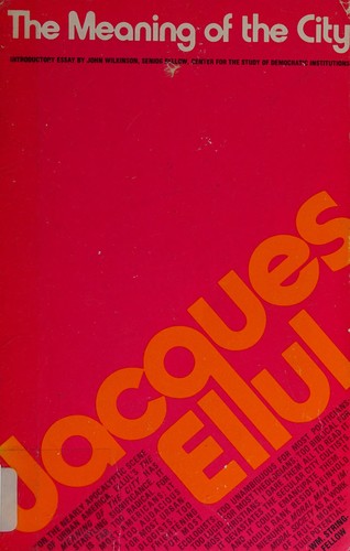 Cover of Meaning of the City