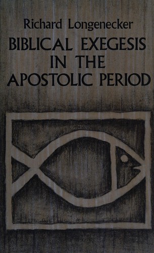 Cover of Biblical exegesis in the apostolic period