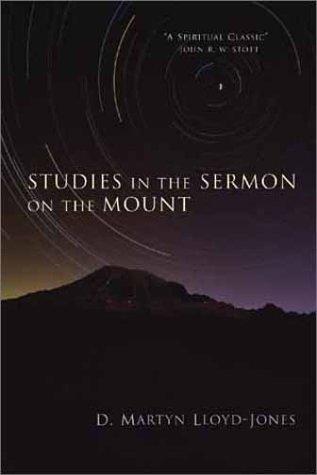 Cover of Studies in the Sermon on the Mount