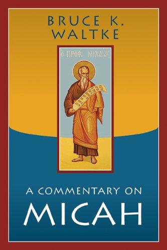 Cover of A Commentary on Micah
