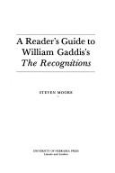 Cover of A reader's guide to William Gaddis's The recognitions