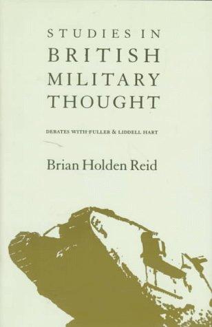 Cover of Studies in British military thought