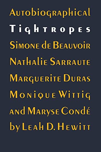 Cover of Autobiographical Tightropes