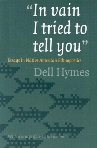 Cover of "In vain I tried to tell you"