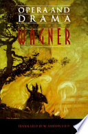 Cover of Opera and Drama