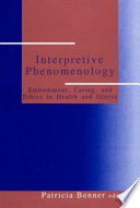 Cover of Interpretive Phenomenology