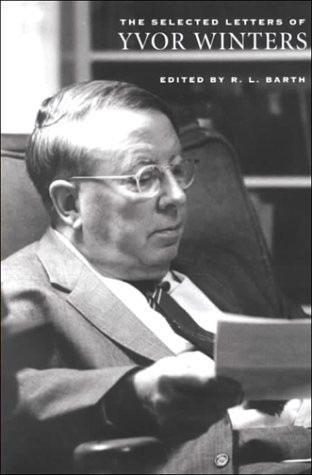 Cover of The Selected Letters of Yvor Winters
