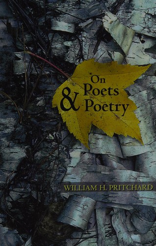 Cover of On poets and poetry