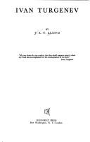 Cover of Ivan Turgenev
