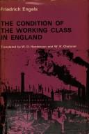 Cover of The Condition of the Working Class in England