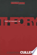 Cover of The Literary in Theory