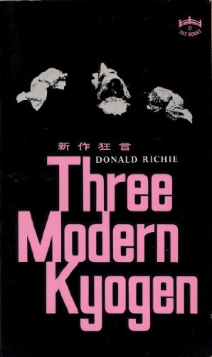 Cover of Three modern Kyogen