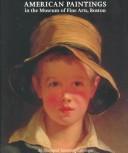 Cover of American paintings in the Museum of Fine Arts, Boston