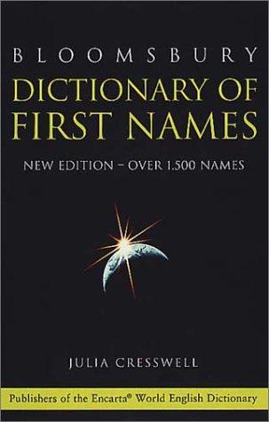 Cover of Tuttle dictionary of first names