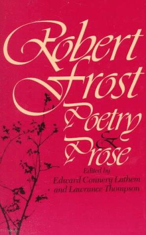 Cover of Robert Frost Poetry and Prose