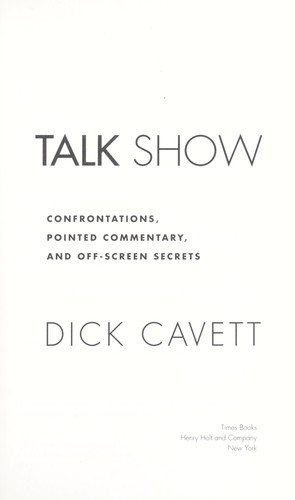 Cover of Talk Show: Confrontations, Pointed Commentary, and Off-Screen Secrets