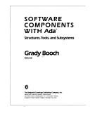 Cover of Software components with Ada