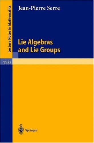 Cover of Lie algebras and Lie groups