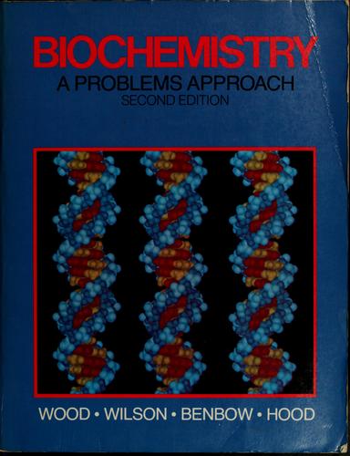 Cover of Biochemistry, a problems approach
