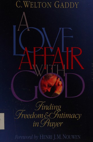 Cover of A love affair with God