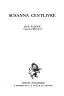 Cover of Susanna Centlivre