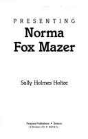 Cover of Presenting Norma Fox Mazer