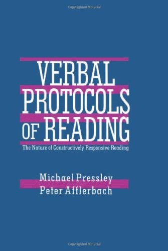 Cover of Verbal protocols of reading
