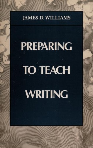 Cover of Preparing to teach writing