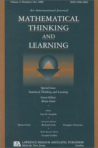 Cover of Statistical Thinking and Learning