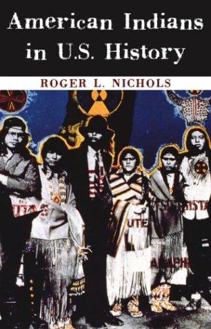 Cover of American Indians in U.S. History (The Civilization of the American Indian Series)